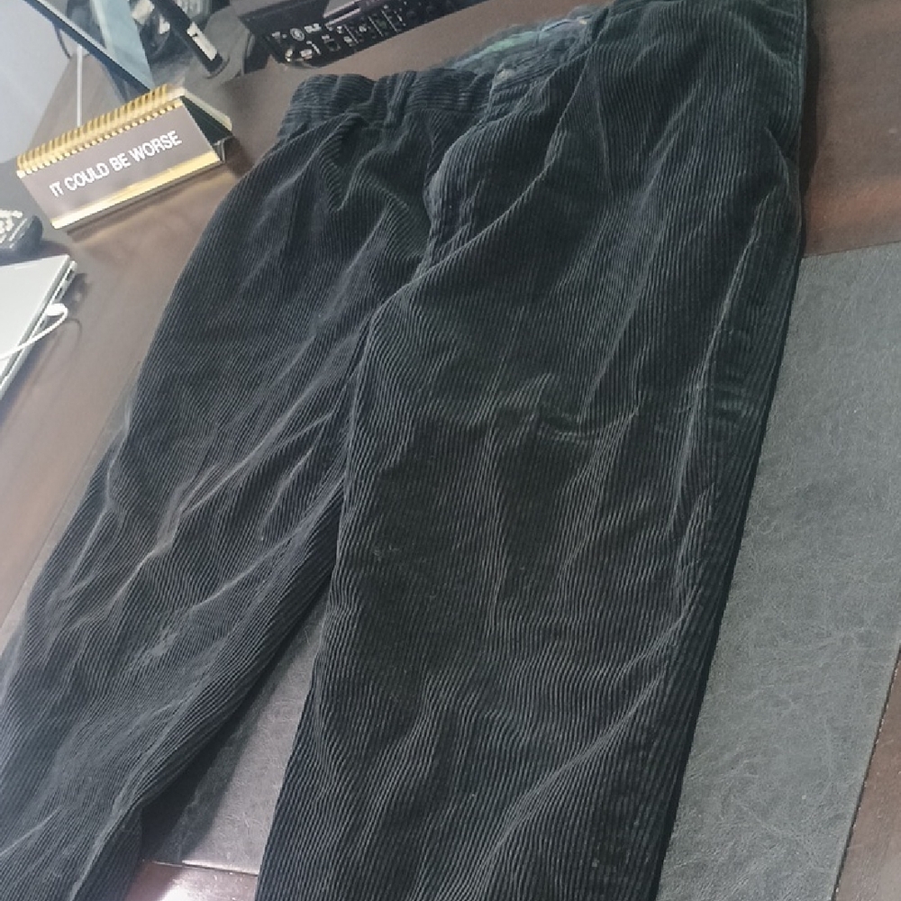 Polo Ralph Lauren Black Corduroy Pants
